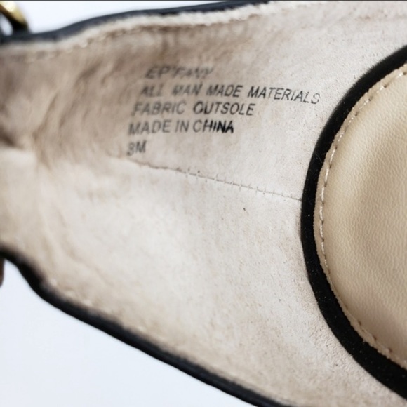 Boston Proper black studded strappy heels size 8 - Picture 6 of 6